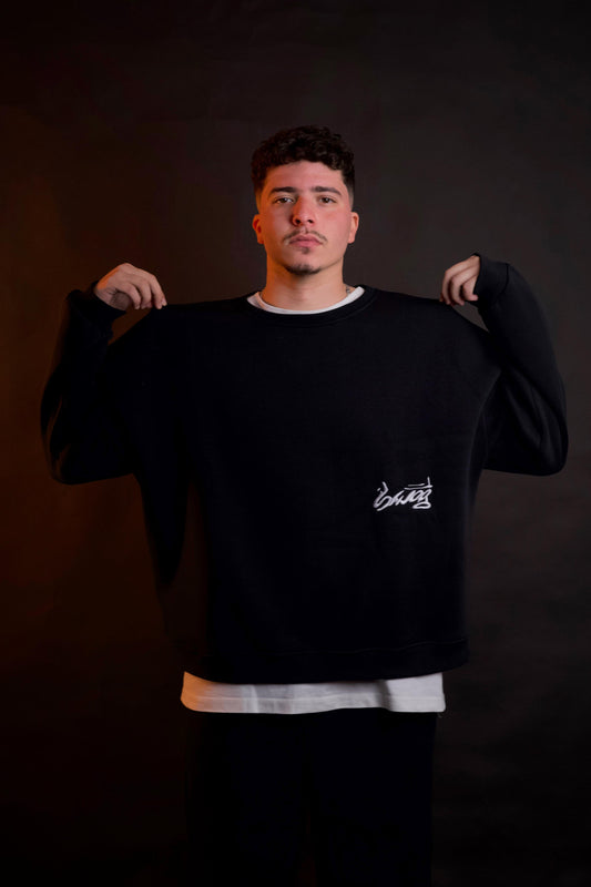 Swag Signature Black Crewneck